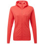 Damen Funktions-Sweatshirt Mountain Equipment Apiro Hooded Jacket Women's rot Hibiscus
