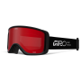 Damen Ski-Brille Giro Sagen W Black Stacked-Amber Scarlet/Yellow schwarz Black Stacked