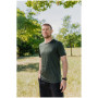 Herren-T-Shirt Zulu Merino Fire 160 Short Comfy