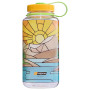 Flasche Nalgene Wide Mouth 1l Clear Stained Glass