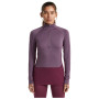 Damen-Funktionsshirt Icebreaker Women Mer 200 ZoneKnit LS Half Zip