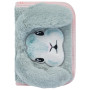 Farbe: rosa/grau
