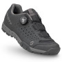 Damen-Radsportschuhe Scott Shoe W's Sport Trail Evo Boa schwarz matt black/anthracit