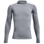 Kinder-Funktionsshirt Under Armour HG Armour Mock LS Gray grau Gray