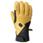 Skihandschuh Therm-ic Freeride Ultra Heat Gloves schwarz/gelb Black