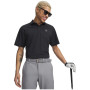 Herren T-Shirt Under Armour UA Drive Chill Polo schwarz Black / / Halo Gray