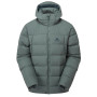 Herren-Daunenjacke Mountain Equipment Tromso Jacket Men's grün/grau Slate Green