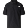 Herrenhemd The North Face Packable Short Sleeve Shirt schwarz TNF BLACK