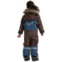 Kinder-Skianzug Didriksons Bjärven Kds Cover 5 Mountain Blue