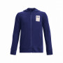 Kinder-Sweatshirt Under Armour Rival Terry FZ Hoodie blau Blue