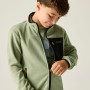 Kinder-Sweatshirt Regatta Junior Frankie F/Z Light Sage