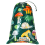 Hülle High Tail Designs Drawstring Stuff Sack Forest Mushroom