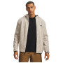 Herren-Sweatshirt Under Armour UA Unstoppable Flc FZ beige White