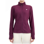 Damen-Sweatshirt 4F Fleece F479 weinfarbe Burgundy
