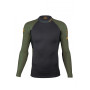 Herren-Funktionsshirt Hiko Symbio e. L/S Top grün/schwarz