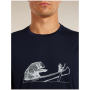 Herren-Funktionsshirt Icebreaker Merino Blend Core SS Tee Canoe Companions