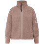 Damen-Sweatshirt Didriksons Mella Wns Fz 3 rosa Bark