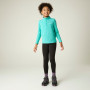 Kinder-Sweatshirt Regatta Hot Shot Marl Turquoise