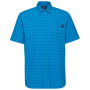 Herrenhemd Mammut Lenni Shirt hellblau glacier blue-marine