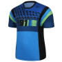 Herren Radtrikot Protective 115010-821 P-Beat the Rush blau blue