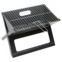 Holzkohlegrill Bo-Camp Barbecue Notebook/Fire basket schwarz Black