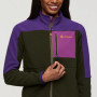 Damen-Sweatshirt Cotopaxi Abrazo Fleece Full-Zip Jacket
