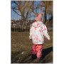 Wasserdichte Kinderhosen DucKsday Rain pants Coral