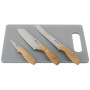 Schneidebrett und Messer Outwell Caldas Knife Set braun