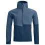 Herren Softshell-Jacke Ortovox Venet Softshell Hooded Jacket blau Light Nunatak