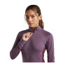 Damen-Funktionsshirt Icebreaker Women Mer 200 ZoneKnit LS Half Zip