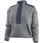 Damen Funktions-Sweatshirt Smartwool Women's Second Cut Fleece 1/2 Zip blau Light Navy
