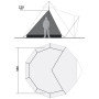 Moskitonetz Robens Universal Tipi Mosquito Inner