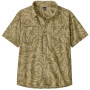 Herrenhemd Patagonia Men's Back Step Shirt grün Earthen: Weathered Stone