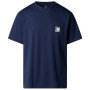 Herren-T-Shirt The North Face M Mountain Logo Relaxed S/S Pocket Tee dunkelblau Summit Navy