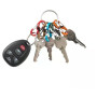 Schlüsselanhänger Nite Ize KeyRing Locker Aluminum 5 S-Biner