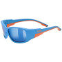 Sportbrille Uvex Sportstyle 514 blau Blue Matt/Mirror Blue