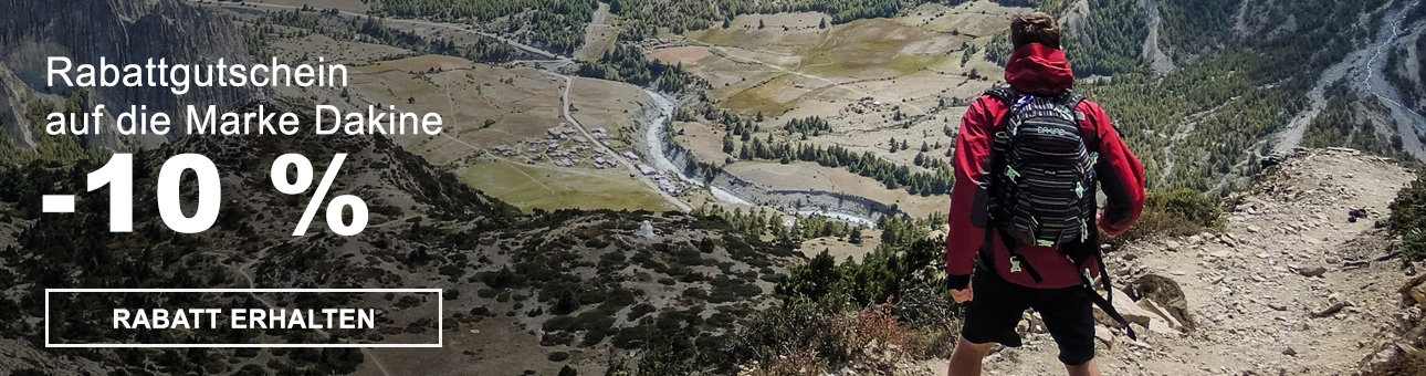 RABATT - COUPON -10% auf die Marke Dakine