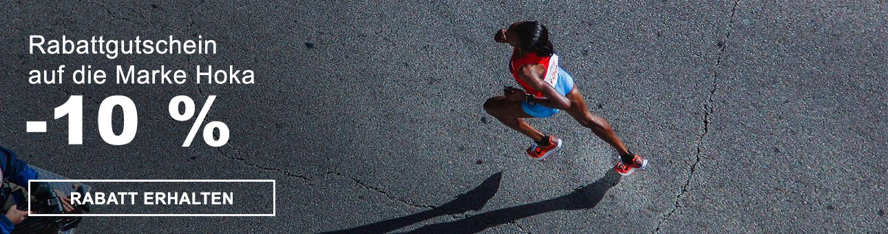 RABATT - COUPON -10% auf die Marke Hoka