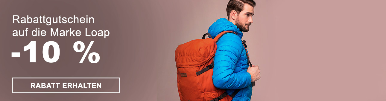 RABATT - COUPON -10% auf die Marke Loap