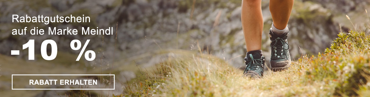 RABATT - COUPON -10% auf die Marke Meindl