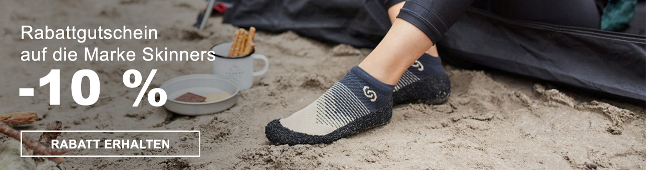 RABATT - COUPON -10% auf die Marke Skinners