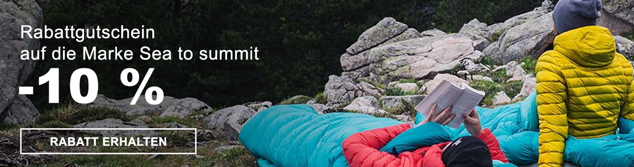 RABATT - COUPON -10% auf die Marke Sea to summit