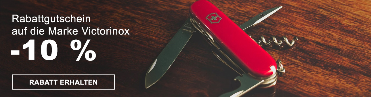 RABATT - COUPON -10% auf die Marke Victorinox