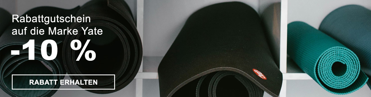 RABATT - COUPON -10% auf die Marke Yate